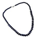 Pearlz Ocean Lapis Lazuli Necklace for Women – 19"-20" Natural Blue Gemstone Jewelry in 925 Sterling Silver, Calm Energy & Elegant Style - Image 2