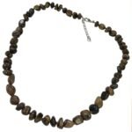 Pearlz Ocean Yellow Tiger Eye Necklace for Women – 18" + 2" Extension Natural Knotted Gemstone Jewelry in 925 Sterling Silver, Confidence & Healing Stone - Image 2
