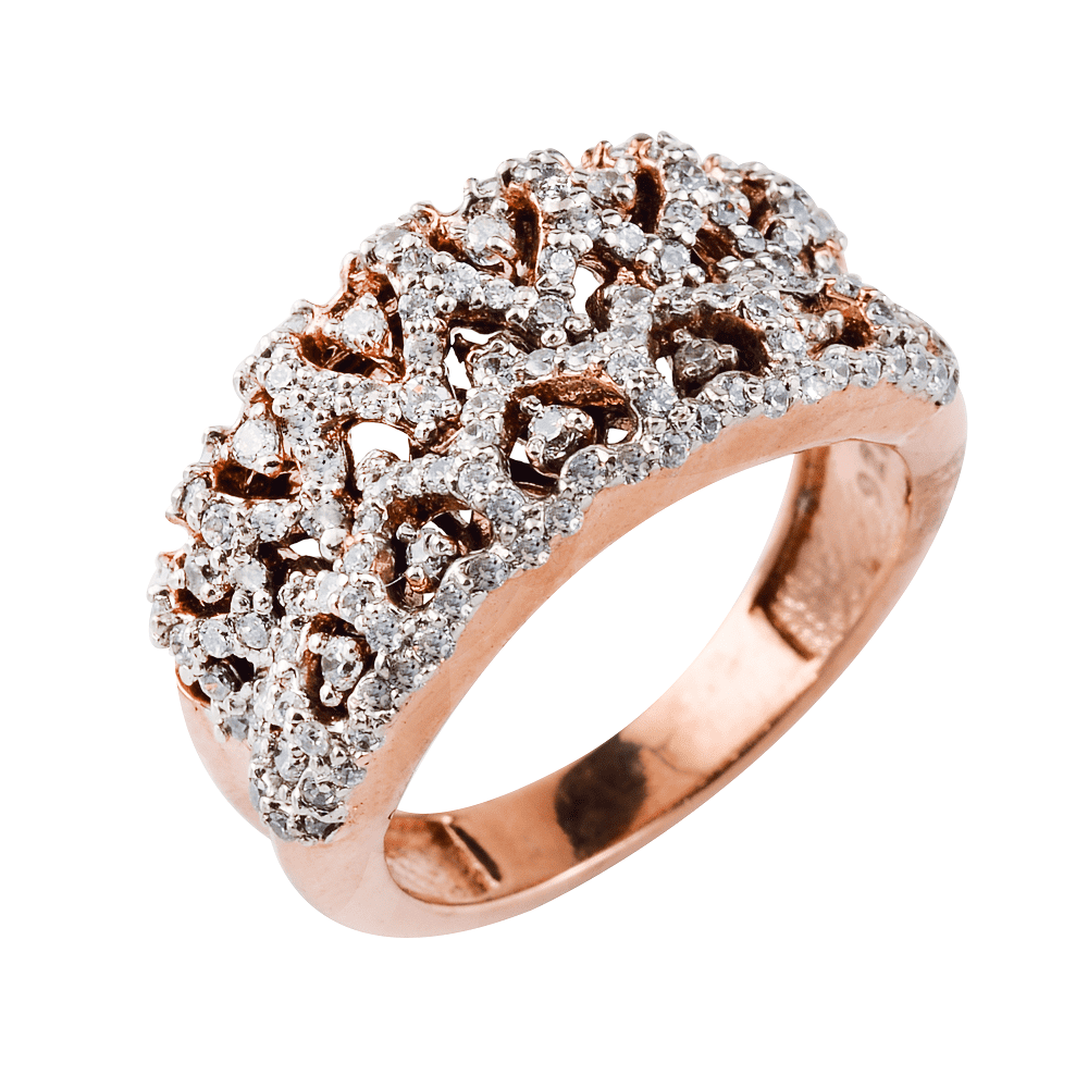 D'SIRE Sterling Silver Ring with CZ (Ready on Order) - Image 1